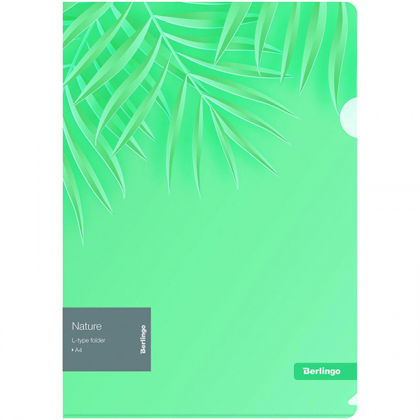 Папка-уголок Berlingo "Nature" А4, 200мкм, с рисунком LFp_A4161