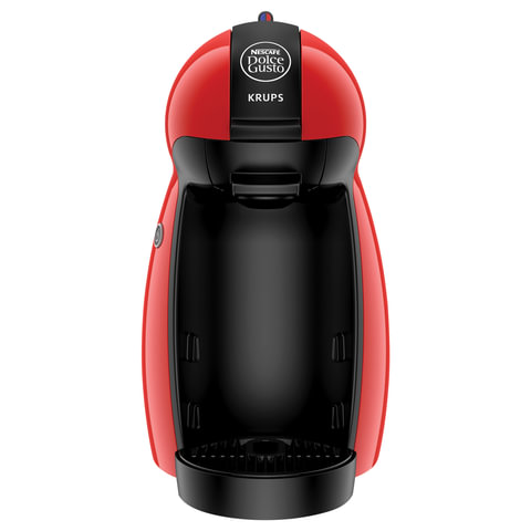 Кофемашина капсульная KRUPS DOLCE GUSTO Piccolo KP100610, 1500 Вт, объем 0,6 л, красная, KP100610/E1