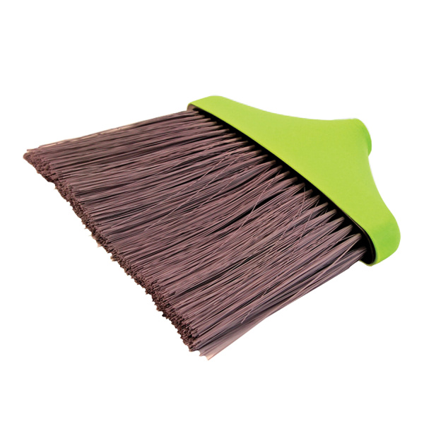 Щетка для уборки IDEA "Мега", шир.25см, выс.щетины 22см, салатовая, (черенок 601322,-831), М 5112 