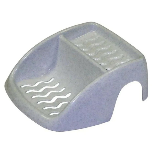 Мыльница на ванну мрамор.М2221(пластик)