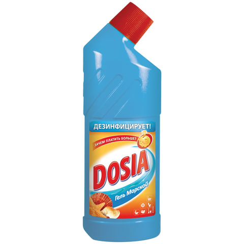 Чистящее средство DOSIA (Дося) 750мл, "Морской",  с дезинфицирующим и отбеливающим эффектом,ш/к03976