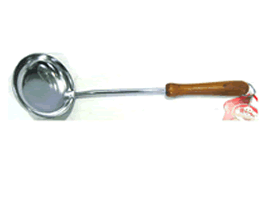 Половник хром.(дер.ручка)(54,153) AN50-3150.31