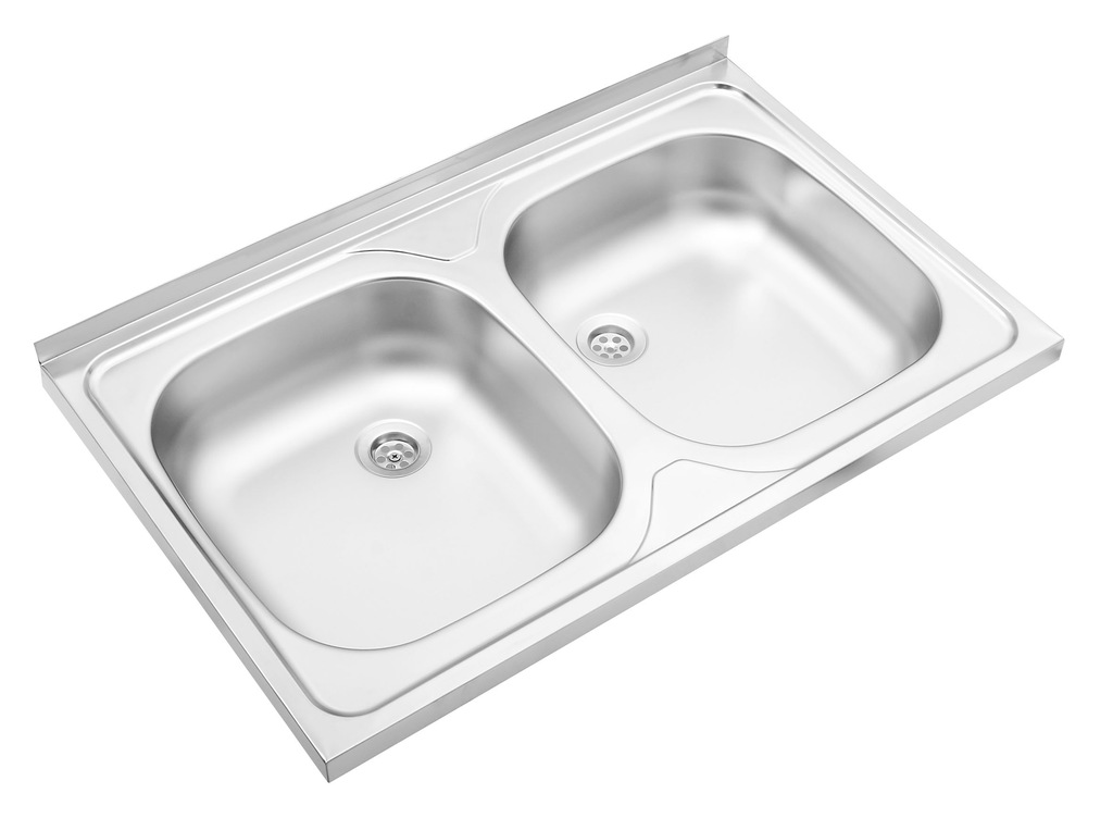 Мойка стальная нержавеющая 2-х секционная Мойка стальная нержавеющая 2-х секционная