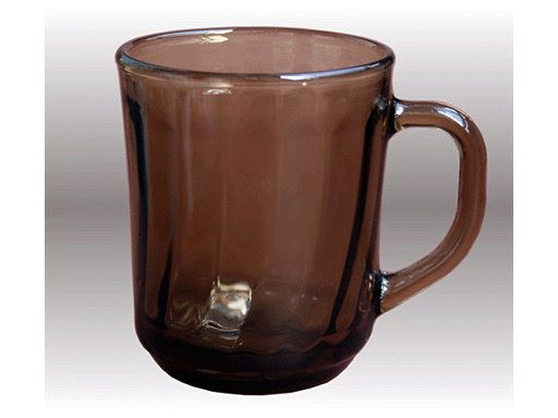 Кружка 250мл "Elica" дымка (обрешетка) 62048