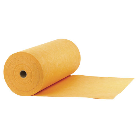 Тряпки для мытья пола в рулоне 75 шт., 50х60 см, вискоза (ИПП), 160 г/м2, оранжевые, ЛАЙМА EXPERT