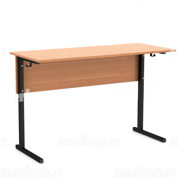 Стол ученический 2-местный 1200*500*640 4гр., м/к черный