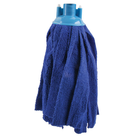 Насадка МОП ленточная для швабры, крепление еврорезьба, микрофибра, длина 30 см, 170 г, ЛАЙМА, 60503