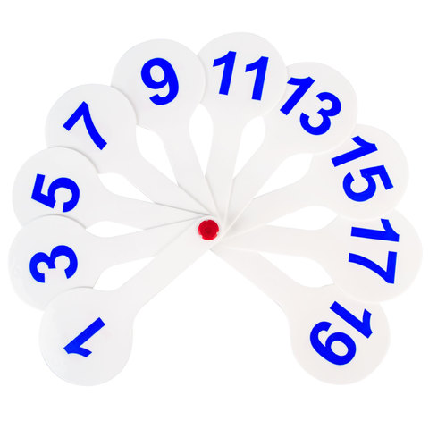 Веер-касса (цифры от 1 до 20) ПИФАГОР, 227392 