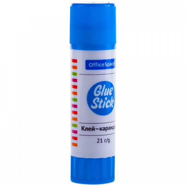 Клей-карандаш OfficeSpace, 21г, дисплей