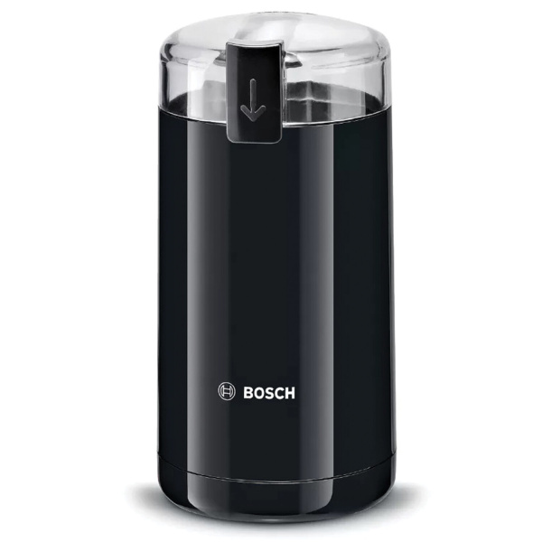 Кофемолка BOSCH MKM6003, мощность 180 Вт, вместимость 75г, пластик, черная