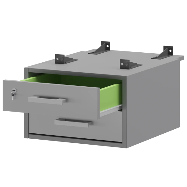 Тумба АМТ2-02М.73 (АМТ2-02М, АМТ2-02.73, КК(ПБ)-01) серый/антрацит