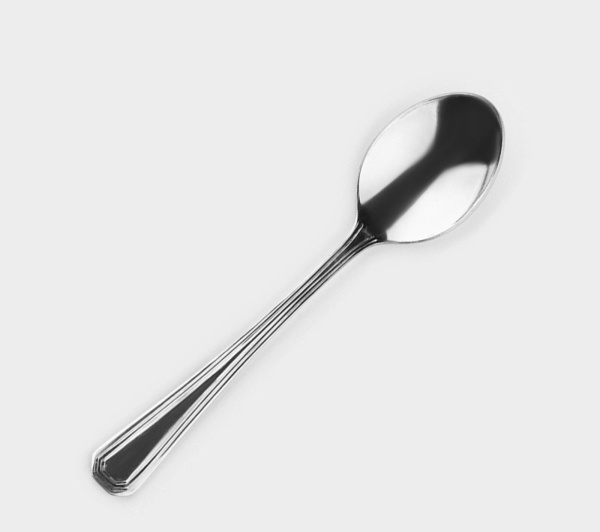 Ложка чайная из нержавеющей стали Доляна, длина 13,5 см, толщина 1,4 мм