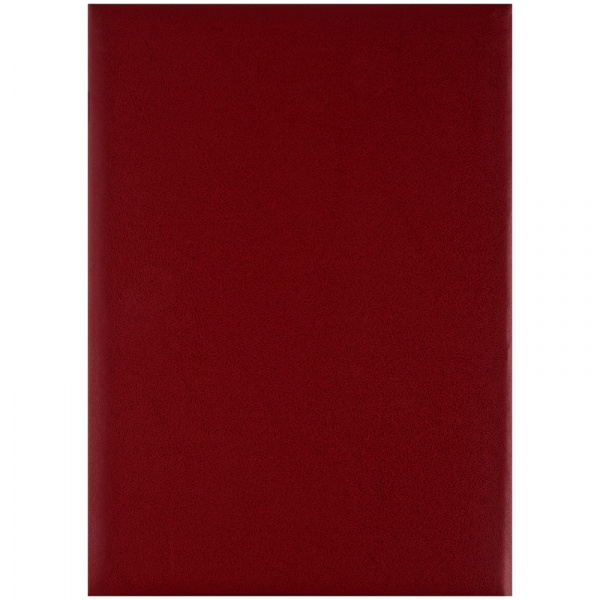 Папка адресная OfficeSpace, (без надписей), А4, бумвинил, бордовая, инд. упаковка