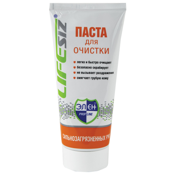 Паста очищающая, 200 мл, ЭЛЕН, от сильных загрязнений (жир, битум, строительные смеси) 