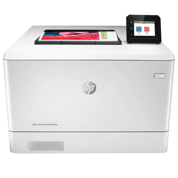 Принтер лазерный ЦВЕТНОЙ HP Color LaserJet Pro M454dw, А4, 27стр/мин, 50000 стр/мес, ДУПЛЕКС, WiFi, 