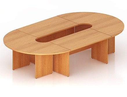 КЭ50 Стол переговорный (КЭ13*2+КЭ12*2) (3400х2000х768) эталон