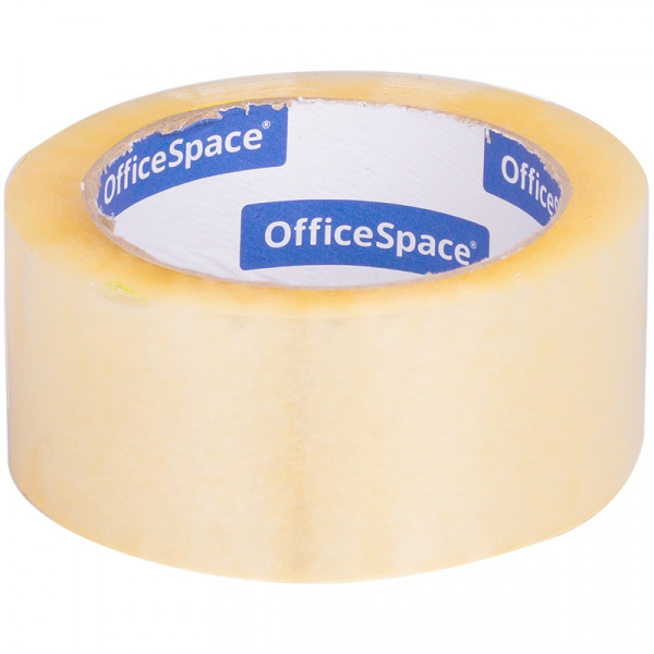Клейкая лента 48мм*100м OfficeSpace 45мкм, прозрачная