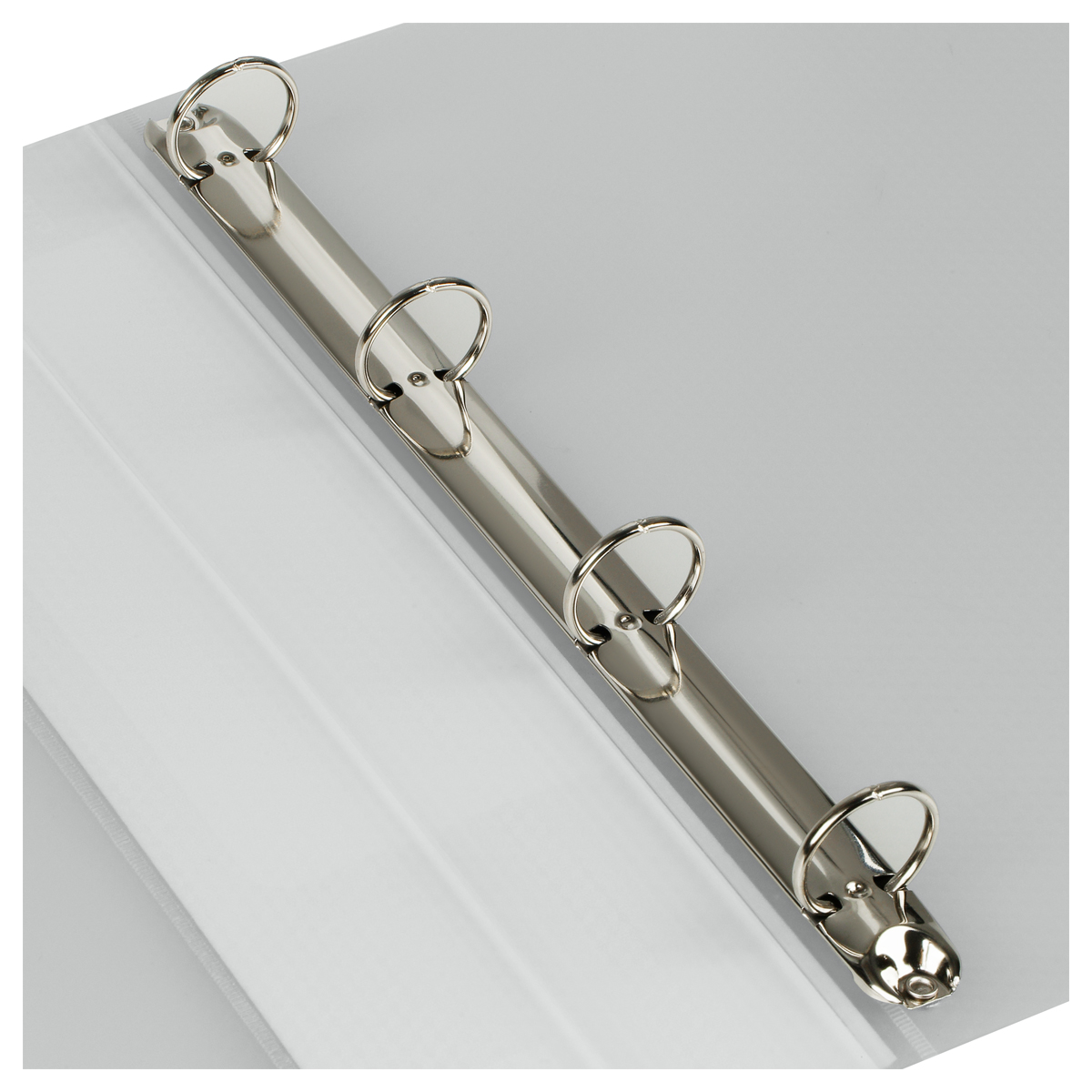 Папка на 4 кольцах СТАММ "Кристалл" А4, 40мм, 700мкм, пластик, бесцветная Папка на 4 кольцах СТАММ "Кристалл" А4, 40мм, 700мкм, пластик, бесцветная