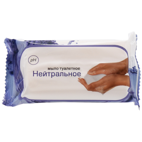 Мыло туалетное 100г ММЗ "Нейтральное, Марка "Н", флоу-пак
