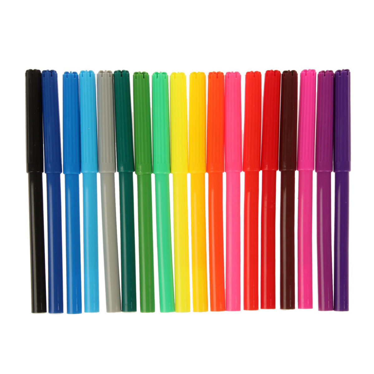 Фломастеры deVENTE Cosmo 18цв., смываемые, вент.колп, 5082311