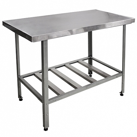 Стол разделочный ЭКОНОМ ЦК СРО-800х600 полка-решетка 