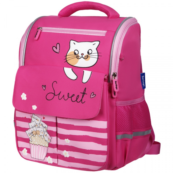 Ранец Berlingo облегченный Concept "Pop-cats" 35*27*16см, 1 отд , 4 карм, эргономич спинка RU06604