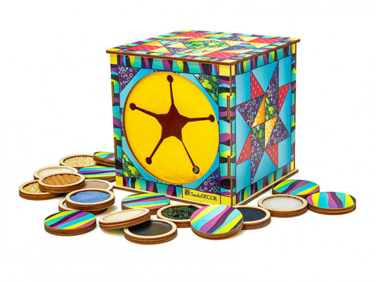 Сортер тактильный по методике Монтессори «Парочки» п617