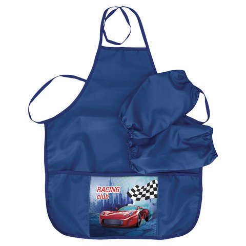 Фартук для труда и занятий творчеством BRAUBERG с нарукавниками, 44х55 см