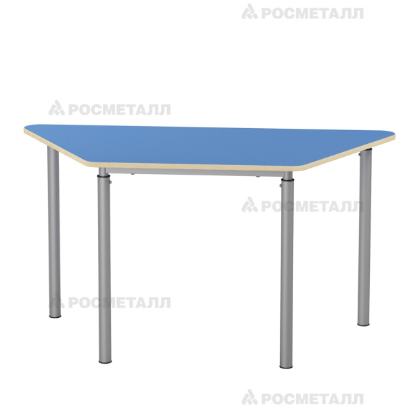 Стол для коворкинга модульный регулир. 4-6 гр. (ЛДСП клен,  м/к серый), без колес Стол для коворкинга модульный регулир. 4-6 гр. (ЛДСП клен,  м/к серый), без колес