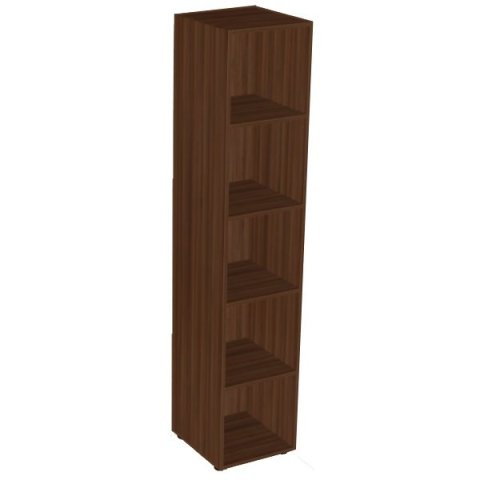 Стеллаж узкий высокий 400х430х1945 мм Статус Венге