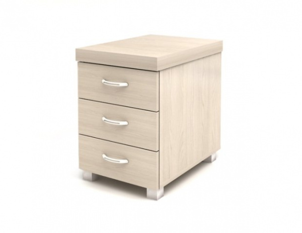 Тумба подстольная 420х590х590 (М93_1.18+М93_2.18) шамони светлый Модерн