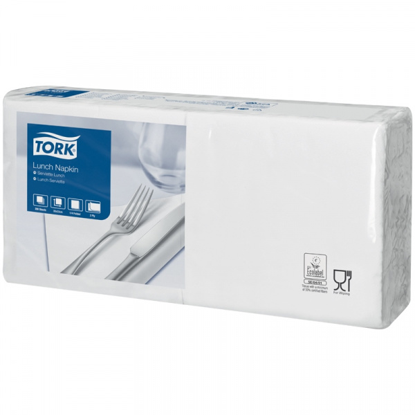 Салфетки бумажные Tork "Advanced. Big Pack", 2-х слойн., 33*32,6, белые, 200шт.