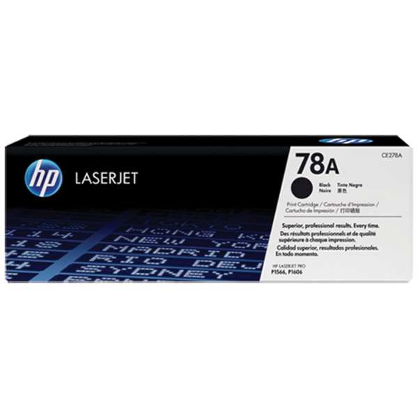Картридж лазерный HP (CE278A) LaserJet P1566/1606DN и другие, №78А, ориг., ресурс 2100 стр.