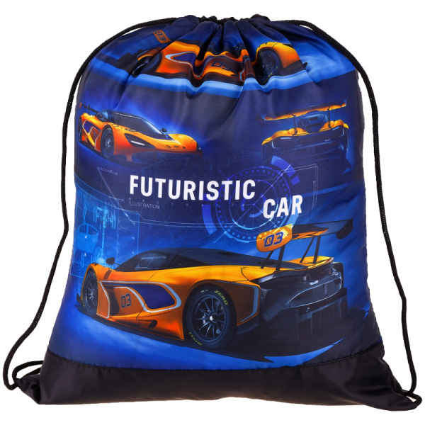 Мешок для обуви 1 отделение ArtSpace "Futuristic car", 340*420мм 31682