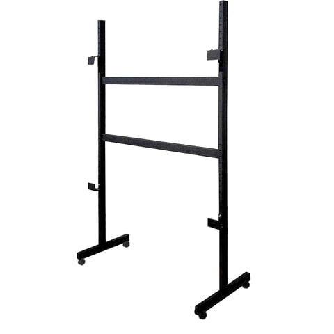 Стойка для интерактивных досок 60"-120" STW-04, универсальная, на колесах, черная