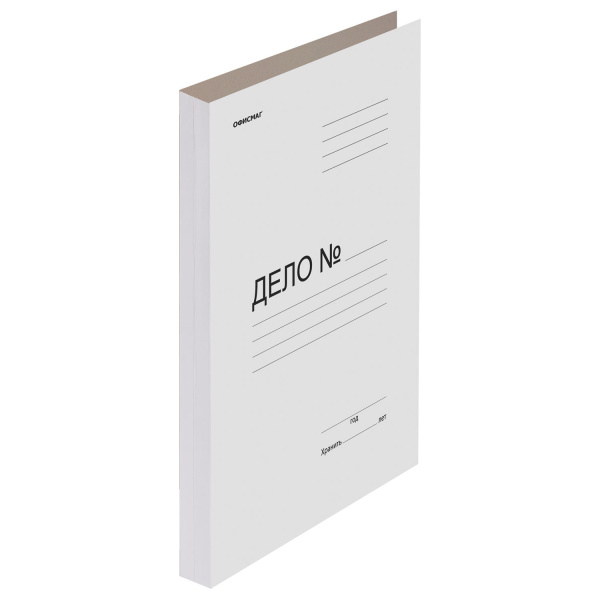 Папка Дело картонная (без скоросшивателя) 320 г/м2, ОФИСМАГ до 200 листов Папка Дело картонная (без скоросшивателя) 320 г/м2, ОФИСМАГ до 200 листов