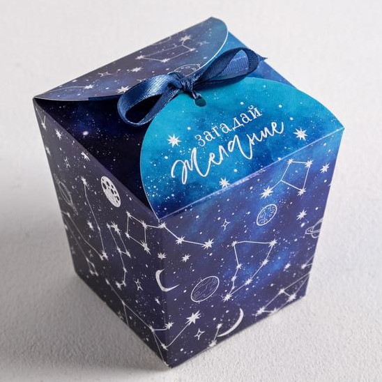Бонбоньерка «Загадай желание», 7,5 × 8 × 7,5 см