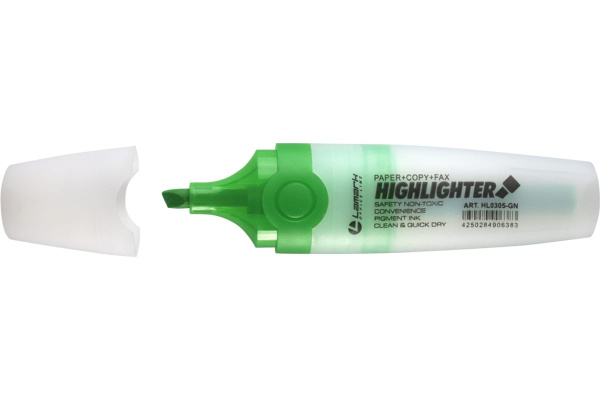 Текстмаркер 1-5 мм зеленый, LAMARK305 