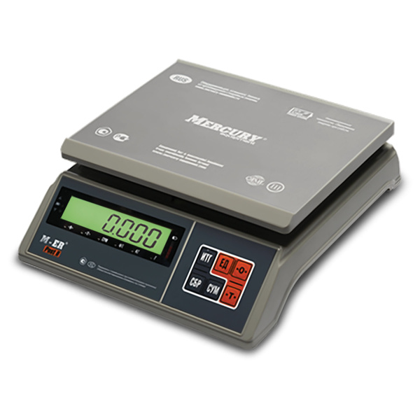 Весы фасовочные MERTECH M-ER 326AFU-3.01, LCD (0,01-3 кг), дискретность 1 г, платформа 255x205 мм Весы фасовочные MERTECH M-ER 326AFU-3.01, LCD (0,01-3 кг), дискретность 1 г, платформа 255x205 мм
