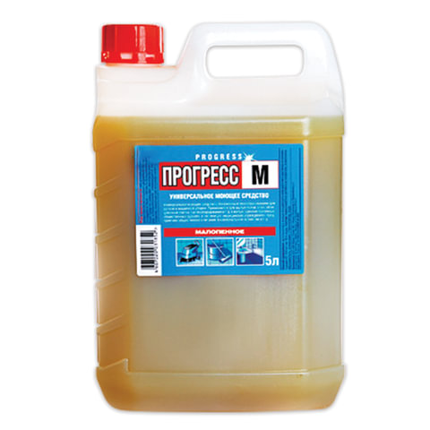 Средство для поломоечных машин ПРОГРЕСС М 5л, малопенный