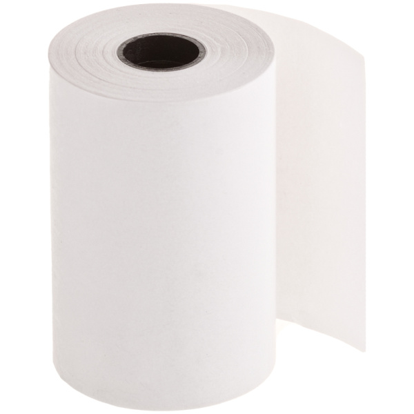 Чековая лента термо 57*20*12 (15м), НБК, 42г/м2 термослой наружу (3-02/2706)