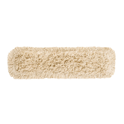 Насадка МОП VILEDA "ДастМоп", для сухой и влажной уборки, хлопок, 60см, (держатель 602132)