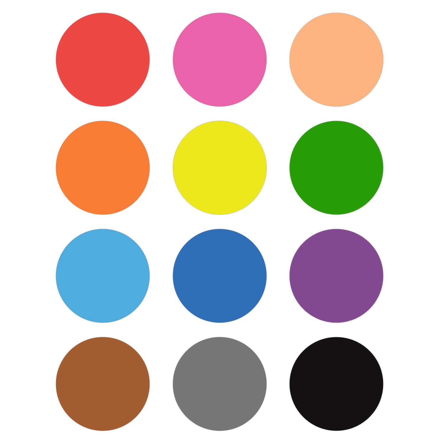 Восковые мелки Феникс "Домики", 12 цветов, 59087