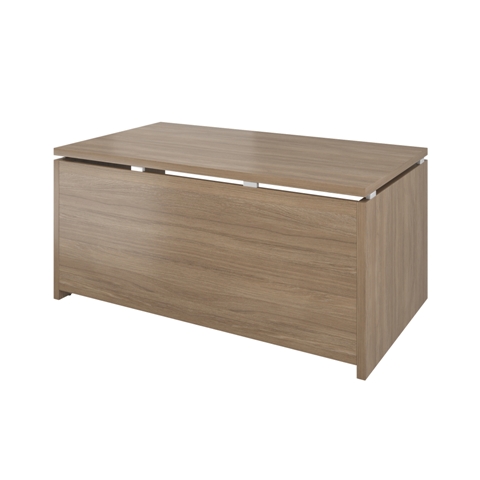 Стол руководителя 1600х900х750 (ДБ89_1+ДБ89_2) (Дуб кофейный37) Дублин