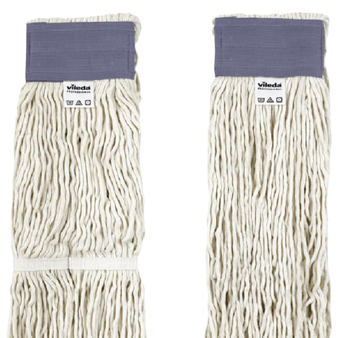 Насадка МОП "Кентукки" VILEDA, веревочный, (материал хлопок), прошитый, вес 400гр, (держатель 602124