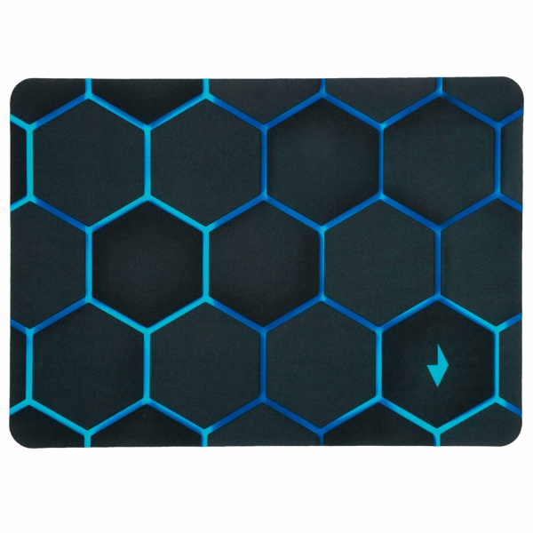 Коврик для мыши GEMBIRD "Соты", ткань+резина, 350х250х3мм, MP-35-25-COMB