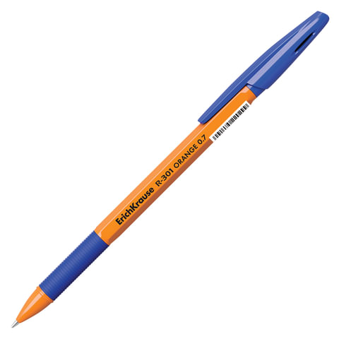 Ручка шариковая ERICH KRAUSE "R-301 Grip", , синяя 39531,ш/к5317