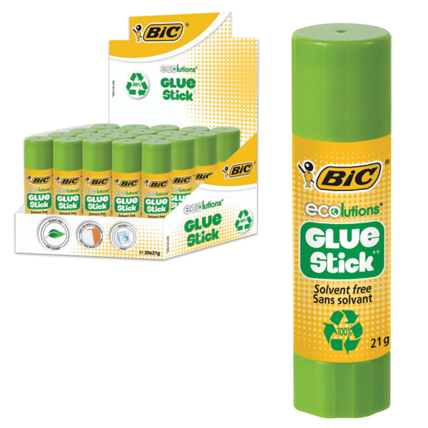 Клей-карандаш BIC "ECOlutions", 21 г, 8923451
