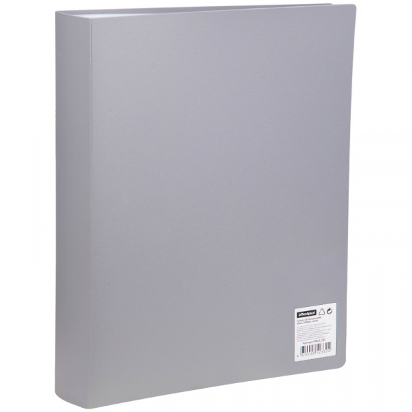 Папка с 80 вкладышами OfficeSpace, 30мм, 600мкм, серая