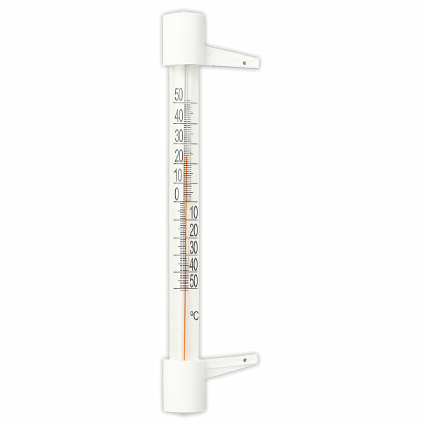 Термометр оконный, крепление на гвозди, диапазон от -50 до +50°C, ПТЗ,ТБ-202